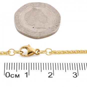 9ct Gold 22 inch Spiga Chain